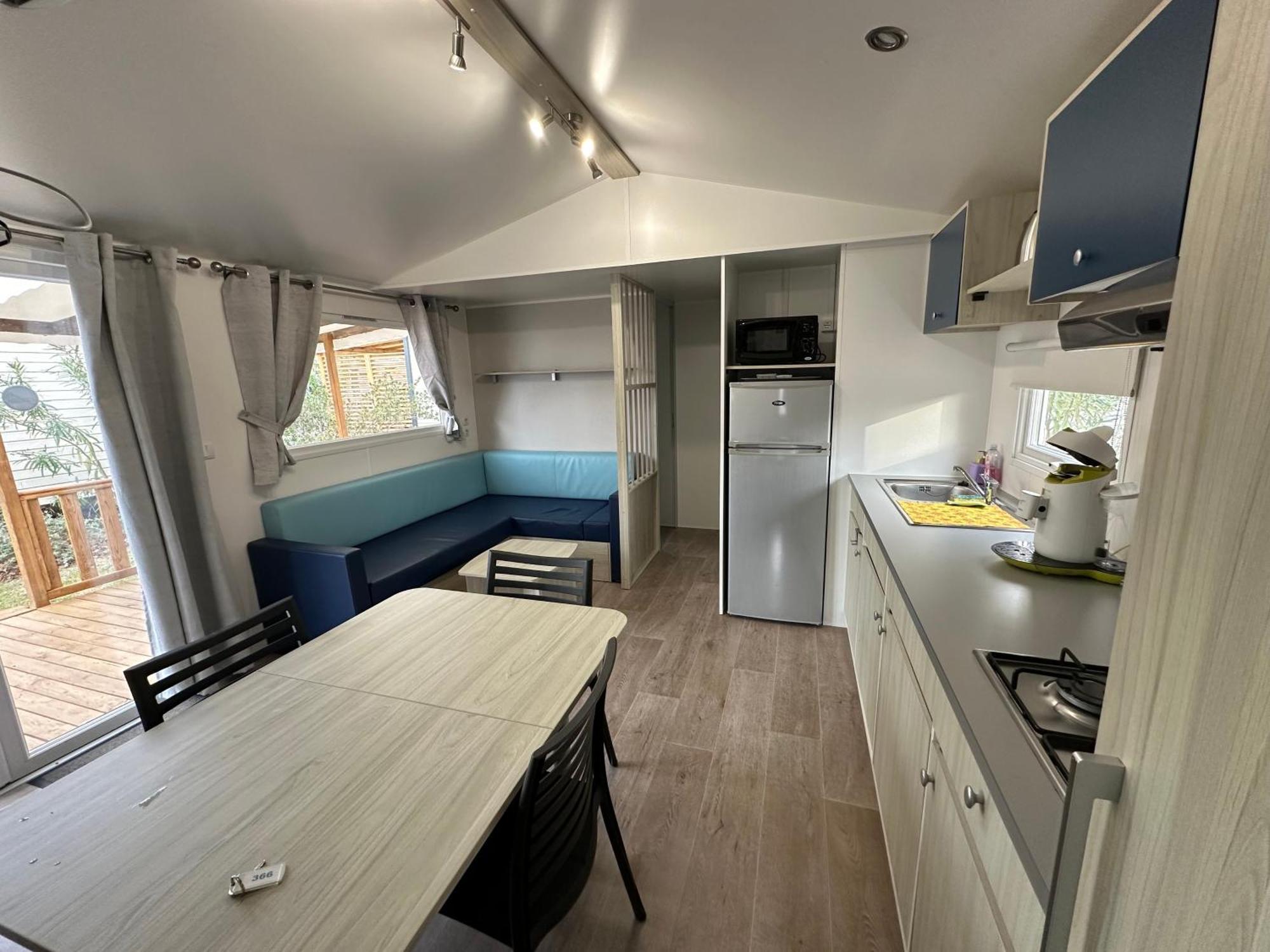 Mobil-Home - Narbonne-Plage - Clim, Tv エクステリア 写真